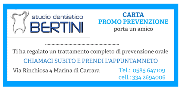 offerta trattamento dentista marina di carrara